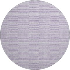 Premium Machine Washable Mayfield AMF817 Plum 8' x 8' Round Rug