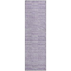 Premium Machine Washable Mayfield AMF817 Plum 2'3" x 7'6" Runner Rug
