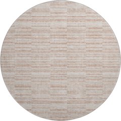 Premium Machine Washable Mayfield AMF817 Salmon 8' x 8' Round Rug