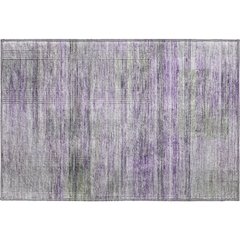 Premium Machine Washable Mayfield AMF819 Purple 1'8" x 2'6" Rug