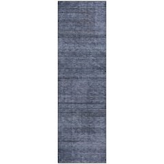 Premium Machine Washable Mayfield AMF820 Navy 2'3" x 7'6" Runner Rug