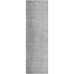 Premium Machine Washable Mayfield AMF822 Gray 2'3" x 7'6" Runner Rug