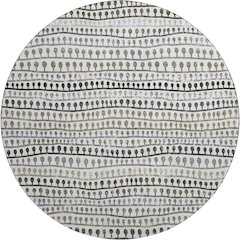 Premium Machine Washable Mayfield AMF823 Ivory 8' x 8' Round Rug
