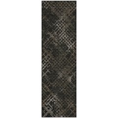 Premium Machine Washable Mayfield AMF825 Fudge 2'3" x 7'6" Runner Rug