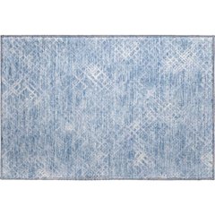 Premium Machine Washable Mayfield AMF825 Sky 1'8" x 2'6" Rug