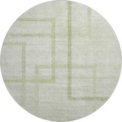 Premium Machine Washable Mayfield AMF827 Aloe 8' x 8' Round Rug