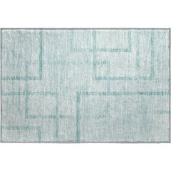 Premium Machine Washable Mayfield AMF827 Teal 1'8" x 2'6" Rug