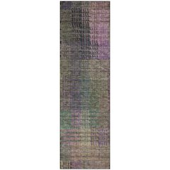 Premium Machine Washable Mayfield AMF828 Plum 2'3" x 7'6" Runner Rug