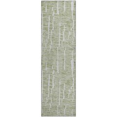 Premium Machine Washable Mayfield AMF830 Aloe 2'3" x 7'6" Runner Rug