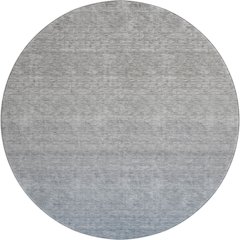 Premium Machine Washable Mayfield AMF833 Blue 8' x 8' Round Rug