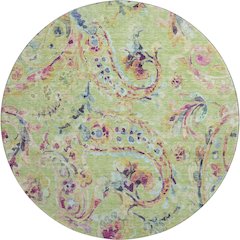 Premium Machine Washable Mayfield AMF834 Aloe 8' x 8' Round Rug