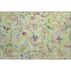 Premium Machine Washable Mayfield AMF834 Aloe 1'8" x 2'6" Rug
