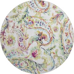 Premium Machine Washable Mayfield AMF834 Ivory 8' x 8' Round Rug