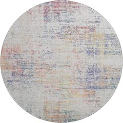 Premium Machine Washable Mayfield AMF838 Ivory 8' x 8' Round Rug