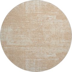 Premium Machine Washable Mayfield AMF839 Coral 8' x 8' Round Rug