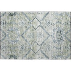 Premium Machine Washable Mayfield AMF841 Aloe 1'8" x 2'6" Rug