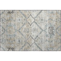 Premium Machine Washable Mayfield AMF841 Beige 1'8" x 2'6" Rug