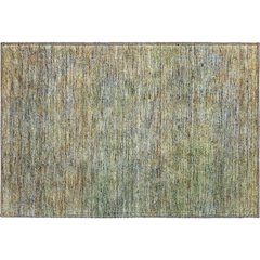 Premium Machine Washable Mayfield AMF843 Green 1'8" x 2'6" Rug