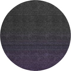 Premium Machine Washable Mayfield AMF844 Eggplant 8' x 8' Round Rug