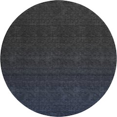 Premium Machine Washable Mayfield AMF844 Navy 8' x 8' Round Rug