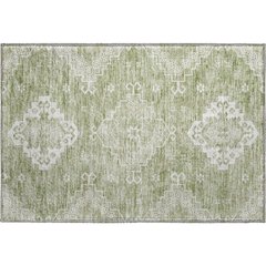 Premium Machine Washable Mayfield AMF847 Aloe 1'8" x 2'6" Rug