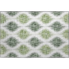 Premium Machine Washable Mayfield AMF848 Fern 1'8" x 2'6" Rug