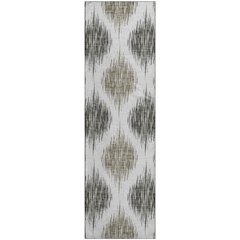 Premium Machine Washable Mayfield AMF848 Taupe 2'3" x 7'6" Runner Rug