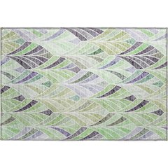 Premium Machine Washable Mayfield AMF851 Green 1'8" x 2'6" Rug