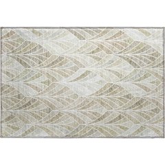 Premium Machine Washable Mayfield AMF851 Khaki 1'8" x 2'6" Rug