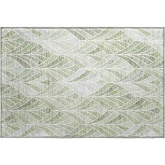 Premium Machine Washable Mayfield AMF851 Sage 1'8" x 2'6" Rug