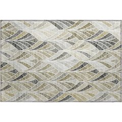Premium Machine Washable Mayfield AMF851 Taupe 1'8" x 2'6" Rug