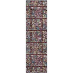 Premium Machine Washable Mayfield AMF852 Paprika 2'3" x 7'6" Runner Rug
