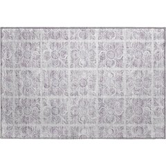 Premium Machine Washable Mayfield AMF854 Lavender 1'8" x 2'6" Rug