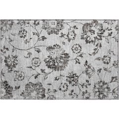Premium Machine Washable Mayfield AMF856 Gray 1'8" x 2'6" Rug