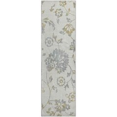 Premium Machine Washable Mayfield AMF856 Ivory 2'3" x 7'6" Runner Rug