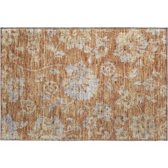 Premium Machine Washable Mayfield AMF856 Paprika 1'8" x 2'6" Rug
