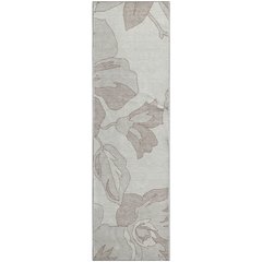 Premium Machine Washable Mayfield AMF857 Ivory 2'3" x 7'6" Runner Rug