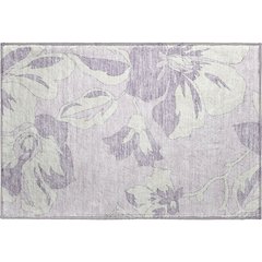 Premium Machine Washable Mayfield AMF857 Lavender 1'8" x 2'6" Rug