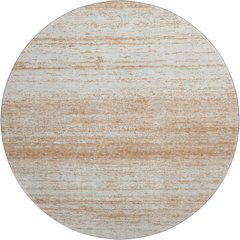 Premium Machine Washable Mayfield AMF859 Copper 8' x 8' Round Rug