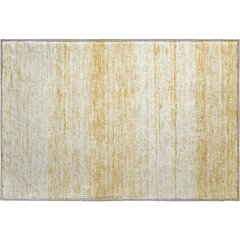 Premium Machine Washable Mayfield AMF859 Gold 1'8" x 2'6" Rug