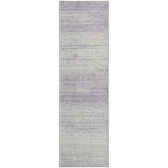 Premium Machine Washable Mayfield AMF859 Lavender 2'3" x 7'6" Runner Rug