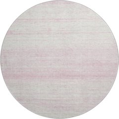 Premium Machine Washable Mayfield AMF859 Pink 8' x 8' Round Rug