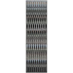 Premium Machine Washable Mayfield AMF860 Black 2'3" x 7'6" Runner Rug