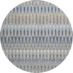 Premium Machine Washable Mayfield AMF860 Taupe 8' x 8' Round Rug