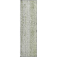 Premium Machine Washable Mayfield AMF861 Aloe 2'3" x 7'6" Runner Rug