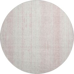 Premium Machine Washable Mayfield AMF861 Pink 8' x 8' Round Rug