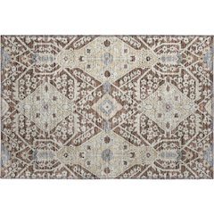Premium Machine Washable Mayfield AMF863 Chocolate 1'8" x 2'6" Rug