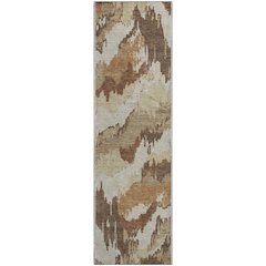 Premium Machine Washable Mayfield AMF865 Chocolate 2'3" x 7'6" Runner Rug