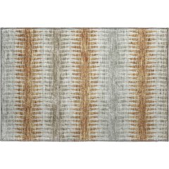 Premium Machine Washable Mayfield AMF867 Paprika 1'8" x 2'6" Rug