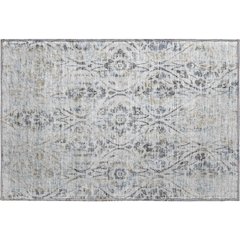 Premium Machine Washable Mayfield AMF868 Gray 1'8" x 2'6" Rug